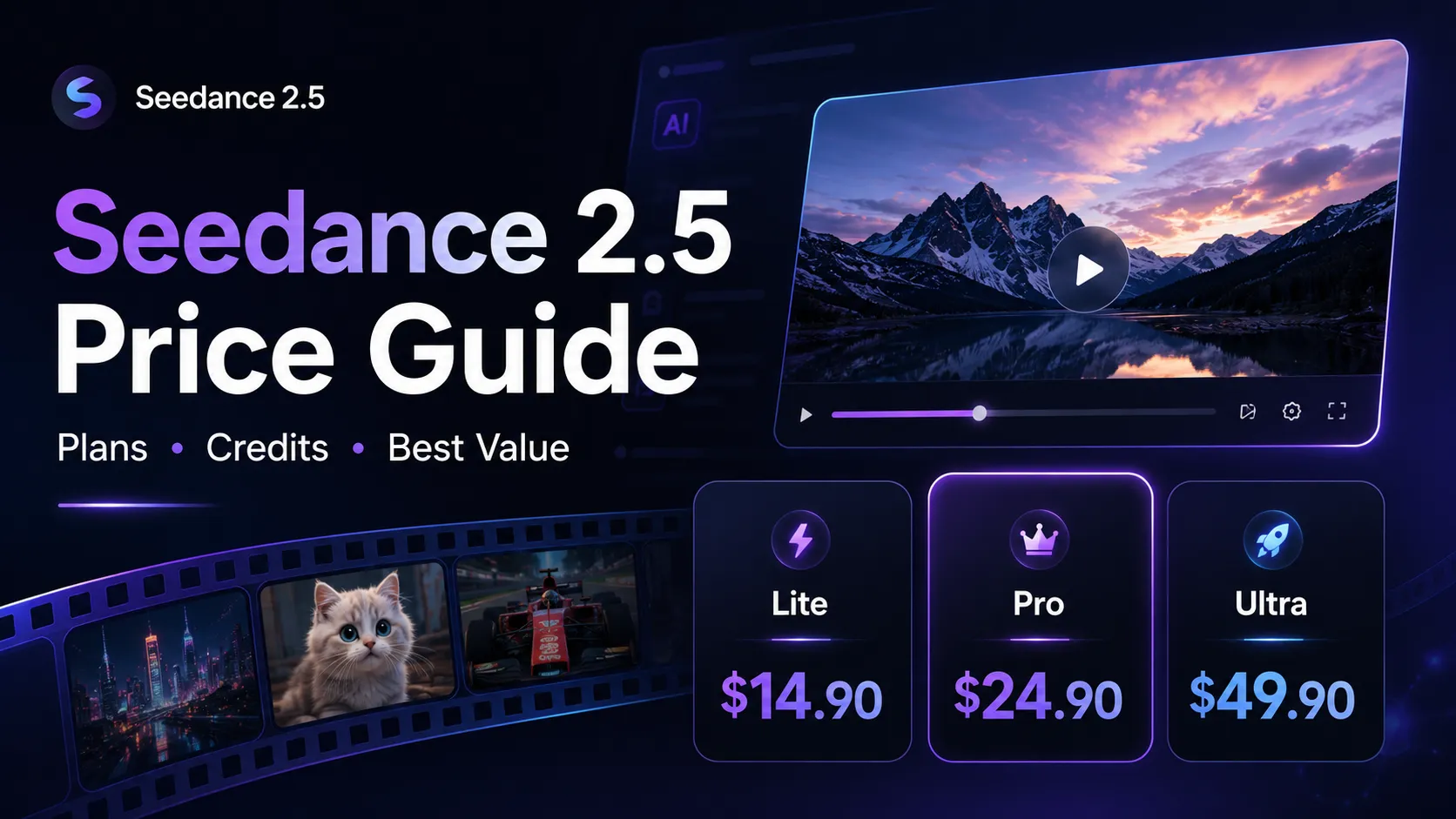 Seedance 2.5 Price Guide: Plans, Credits, Real Cost, and Best-Value Tier